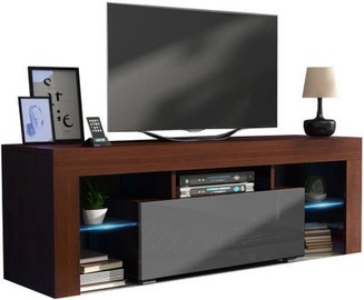 ТВ стол Pro Meble Milano 130 With Light Walnut/Grey, 1300x350x450 мм