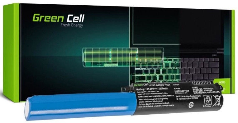 Sülearvutiaku Green Cell, 2.2 Ah, Li-Ion