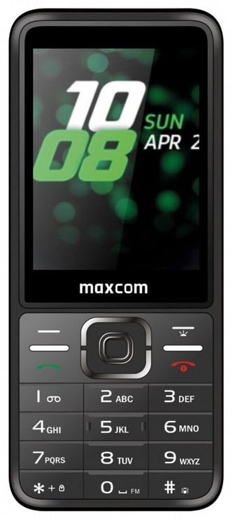 Mobilais telefons Maxcom MM 244 Classic, melna, 8MB/16MB