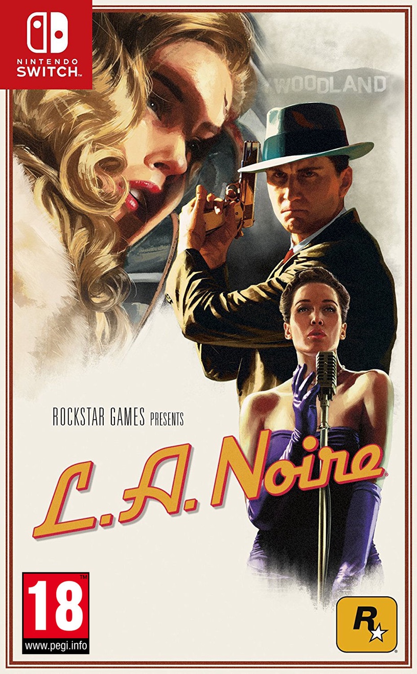 Nintendo Switch mäng Rockstar Games L.A. Noire