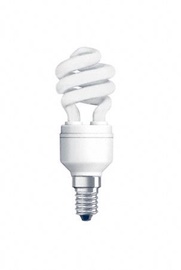 Säästulamp GE T2 8W/865, E14 spiraal