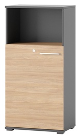 Полка Szynaka Meble Omega 06 Oak, 60x122x38 см