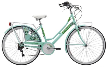 Dviratis Cinzia Flower Lady 6V Green