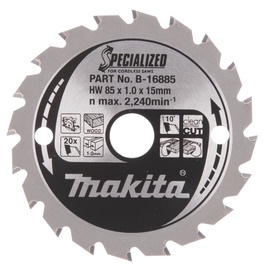 Griešanas disks Makita B-16885, 85 mm x 1 mm