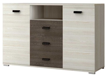 Idzczak Meble Nelly 135 Chest Of Drawers White Black