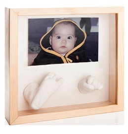 Memory Print käte/jalgade jäljendite tegemise komplekt Odcisk Bobasa Baby Handprint 3D