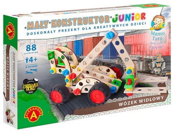 Konstruktors Alexander Little Constructor Junior Forklift, 88 gab.