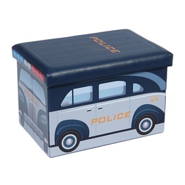 Pufas Domoletti Kids Police, mėlyna, 32 cm x 31.5 cm