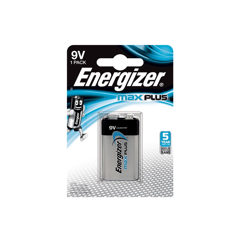Батарейка Energizer Max Plus 9V