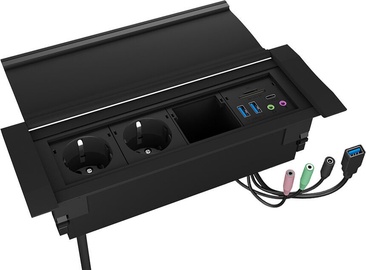 ICY Box IB-TS401-4 Desk Socket USB HUB