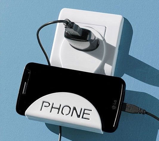 Держатель для телефона InnovaGoods Charging Base