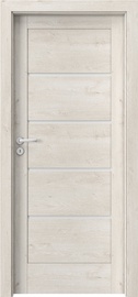Полотно межкомнатной двери Porta Verte Home G4 Verte Home G4, правосторонняя, скандинавский дуб, 203 x 74.4 x 4 см