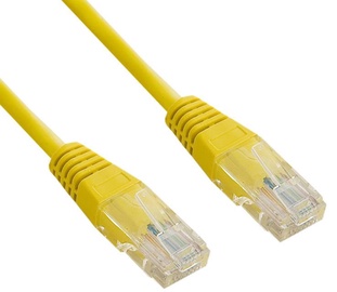 4World CAT e5 Patch Cable Yellow 1m