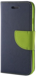 Mocco Fancy Book Case For Huawei P20 Blue/Green