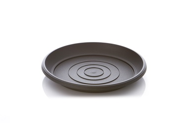 Puķu poda šķīvis Prosperplast, pelēka, 250 mm
