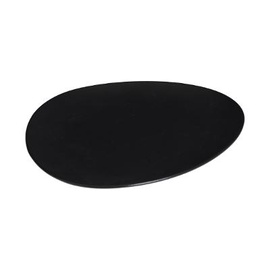 Šķīvis Secret de Gourmet Galet black, 23 cm x 20.3 cm, melna