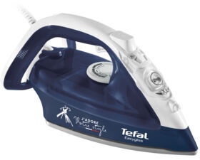 Утюг Tefal Easygliss FV3968, синий/белый