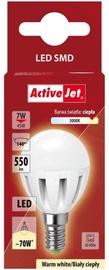 ActiveJet DS4014G LED Globular Light Bulb 7W E14