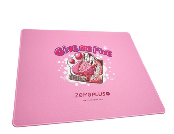 Коврик для мыши Zomoplus Give Me Five Gaming, 500 мм x 420 мм, розовый