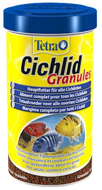 Barība zivīm Tetra Cichlid Granules 500ml