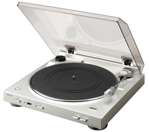 Plaadimängija Denon DP-200USB Silver, hõbe, 3.2 kg
