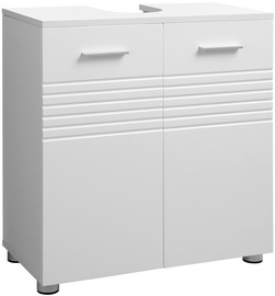 Songmics Washbasin Cabinet White 60x30x63cm