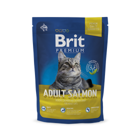 Sausas ėdalas katėms Brit Premium Cat Adult Salmon, 300 g