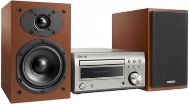 Музыкальный центр Denon D-M41 Silver/Cherry, 30 Вт, серебристый