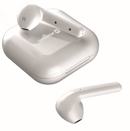 Ausinės Swissten FlyPods Bluetooth In-Ear Analog White, belaidės