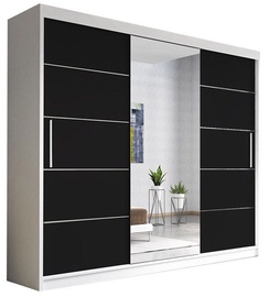 Idzczak Meble Wardrobe Alba White/Black
