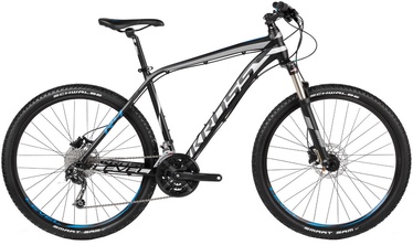 Dviratis Kross Level R4 M 27.5" Black Silver Blue 17