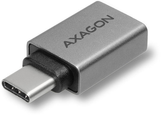 АдаптерAxagonRUCM-AFAUSB3.0Type-CMToType-AFUSBType-C,USB,серебристый