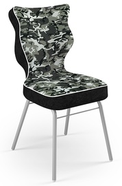 Bērnu krēsls Solo ST33 Size 6, melna/zaļa/pelēka, 41.5 cm x 91 cm