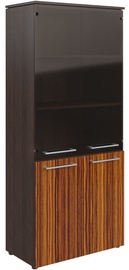 Skyland Morris MHC 85.2 Office Wardrobe 85.4x195.6x42.3cm Wenge Magic/Macassar