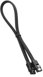 Juhe Cablemod ModMesh SATA 3 Cable, must, 0.3 m