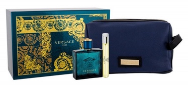 Versace Eros 100ml EDT + 10ml EDT + Bag