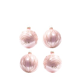Eglutės žaisliukas EBV945305/EBV945307 Pink, 4 vnt.