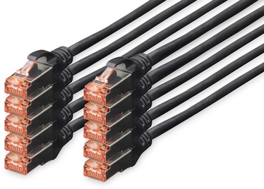 Laidas Assmann Digitus Professional Patch Cable RJ-45, RJ-45, 1 m, juoda