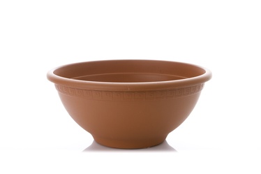 PODS PUĶU PLASTM. BOWL 40X19CM BRŪNS (PLASTICOTTO)