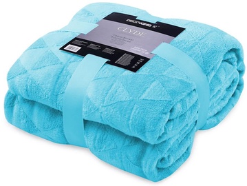 DecoKing Clyde Blanket Turquoise 70x150cm