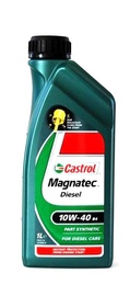 Машинное масло Castrol 10W - 40, полусинтетическое, для легкового автомобиля, 1 л