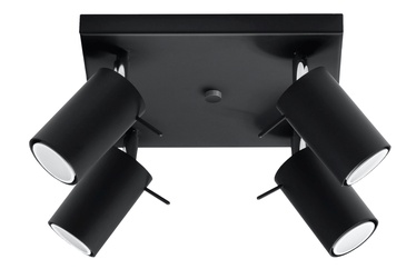 Lampa Sollux Ring 4, plafons, 40 W, GU10