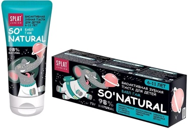 Splat Junior Natural Bubble Gum 6-11 55ml