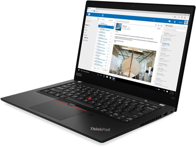 Ноутбук Lenovo ThinkPad X13 Gen 1 20T2006QMH PL, Intel® Core™ i5-10310U Processor (6 MB Cache, 1.70 GHz), 16 GB, 512 GB, 13.3 ″, Intel UHD Graphics, черный