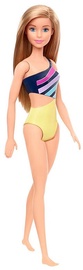 Mattel Barbie Beach Doll Purple & Yellow Swimsuit GHW41