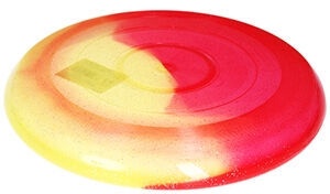 Летающая тарелка Flying Plate Yellow/Red, 27 см x 27 см