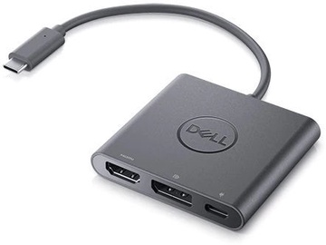 Adapteris Dell USB-C To HDMI/DP With Power Pass-Through USB Type-C, DisplayPort / HDMI / USB, 0.18 m