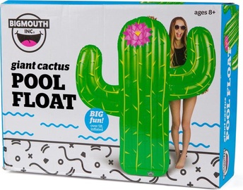Täispuhutav madrats Bigmouth Giant Cactus, roheline/roosa, 1740x1360 mm