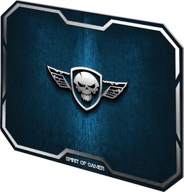 Spirit of Gamer Winger Skull Gaming Mouse Pad Medium Blue