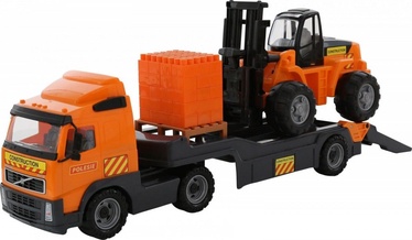 Wader Volvo Trailer Truck With Fork Lift 58409